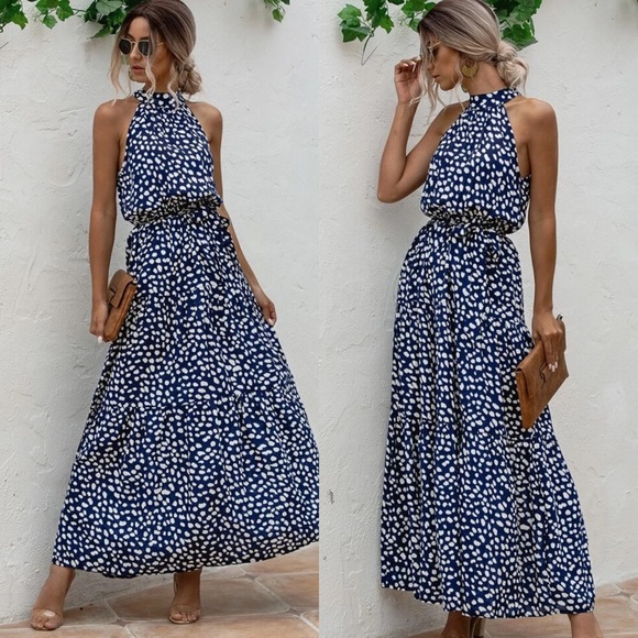 Halter Maxi Dress - Picture 3 of 3